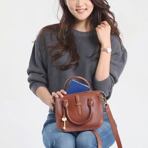 Fossil Ryder Satchel Handbag